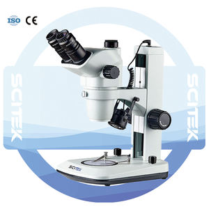 <span class=keywords><strong>Microscope</strong></span> biologique numérique SCITEK 4X 10X 40X 100X binoculaire/trioculaire pour traitement médical - Product Image 5