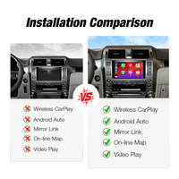 Boîtier décodeur CarPlay sans fil pour Lexus GX460 2014-2021, adaptateur Android Auto, interface Mirror Link, AirPlay