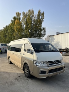 Autocar de tourisme d'occasion <span class=keywords><strong>pas</strong></span> <span class=keywords><strong>cher</strong></span>, Chine, original, 18 places, diesel Euro 4, conduite à gauche, espace spacieux à l'avant pour les voyages et les excursions - Product Image 2