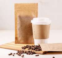 Bas quantité minimale de commande un ensemble de boîtes d'emballage de tasse à café emballage de sachets de café