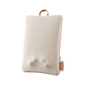 Coussin de massage électrique lombaire et dorsal 49 cm avec chaleur, rechargeable, portable, pour utilisation en voiture - Product Image 4