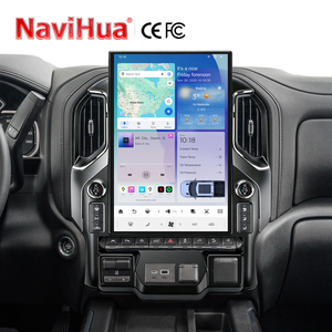 Autoradio Android Navihua 17,2 pouces, style Tesla, lecteur audio Android, navigation GPS pour Chevrolet Silverado/GMC Sierra 2019-2023 - Product Image 4