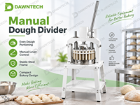 Machine manuelle à diviser la pâte, machine à couper et à diviser la pâte à pain pour la production de pain, de pizzas et de brioches en boulangerie
