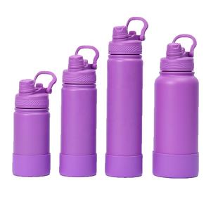 Nueva <span class=keywords><strong>Botella</strong></span> de Agua Deportiva de Acero Inoxidable con Aislamiento Térmico, 350ml 600ml 800ml 1000ml, con Tapa 2 en 1, Boca Ancha - Product Image 1