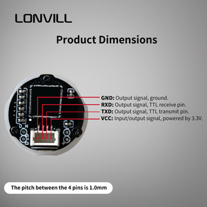 LONVILL Miniature Size 2D Barcode Reader Module Decodes QR PDF417 <strong>Data</strong> Matrix Low Power Embedded Barcode Scanner Engine - Product Image 3