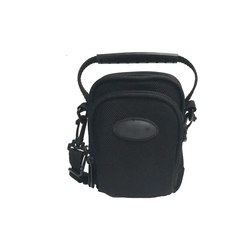 ผู้ผลิตขายส่งขนาดเล็กซิปกระเป๋ากล้องอุปกรณ์เสริมกระเป๋า-สีดำ