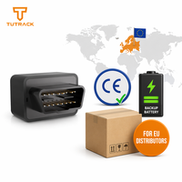 Traceur GPS OBD 4G Plug & Play avec batterie de secours pour flotte UE, suivi en temps réel GPS BDS LBS, géolocalisation, CE FCC, antivol