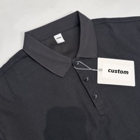 Polo à séchage rapide avec logo personnalisé, vente en gros, uniforme de travail de haute qualité, polo d'affaires pour hommes, vêtements brodés à bas prix