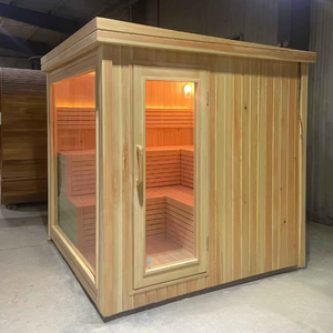Poêle <span class=keywords><strong>de</strong></span> sauna au design moderne pour salle <span class=keywords><strong>de</strong></span> sauna traditionnelle à vapeur humide avec fenêtre latérale panoramique en verre pour villa <span class=keywords><strong>et</strong></span> hôtel - Product Image 4