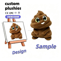 Peluche drôle en forme de caca, jouet en peluche doux et moelleux, poupée caca mignonne, décoration de chambre, oreiller fantaisie, cadeau original pour enfants