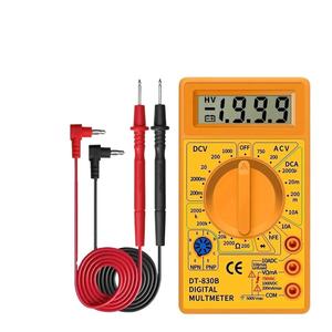 جهاز اختبار مقياس متعدد رقمي DT830B الفولتميتر مقياس التيار الكهربائي جهاز اختبار بطارية سيارة متعدد الفولتر محمول - Product Image 1