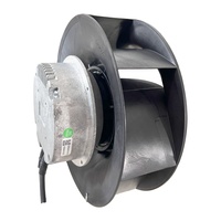 Ventilateur centrifuge EC haute performance 225 mm 230 V Débit d'air 1455 m³/h 650 Pa 215 W Ventilateur à pales courbées vers l'arrière pour système FFU et CVC