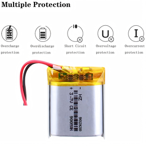 HZ 3.7V 900mAh 902830 Baterai Lenergy polimer lithium-ion baterai mainan lithium-ion - Product Image 4