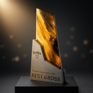 High Quality Golf <b>Trophy</b> Luxury <b>Trophy</b> Premium Crystal Award <b>Trophy</b> Executive Recognition Award Custom Engraved Crystal Metal - Product Image 5