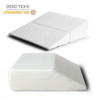 Hochwertige einstellbare Komfort Memory Foam Bein Elevation Rest Keil Kissen für Ischias nerv Schmerz linderung Hot Sale Bett schlafen