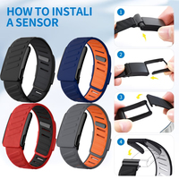 Bracelet de remplacement pour montre connectée Whoop 5.0 MG en silicone, sportif, confortable, décontracté, largeur de bracelet 25 mm, boucle pliable, plusieurs couleurs