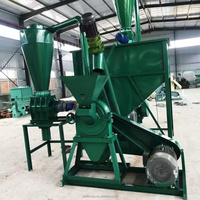 Broyeur à marteaux industriel pour biomasse, machine à broyer le bois, le sciure, la paille, les coques de riz, les coques de noix de coco, les déchets agricoles, recyclage