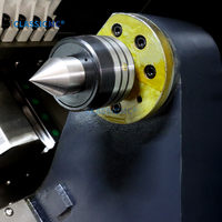 Tour CNC à banc incliné Fanuc TCK700-1000/1500/2000 avec tourelle motorisée automatique