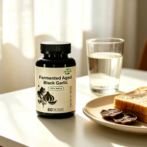 <span class=keywords><strong>Capsule</strong></span> di Aglio Nero Cinese Fermentato Invecchiato, Integratore Alimentare Inodore, Produzione OEM ODM, Vendita all'Ingrosso, Puro e Naturale, Meno Odore - Product Image 4