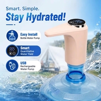 Pompe à eau électrique intelligente rechargeable de qualité supérieure pour la maison et le bureau – Distributeur d'eau automatique en gros