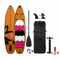 En stock, SUP écologique, durable, en PVC recyclé de qualité marine, double couche, stable, planche à pagaie gonflable de tourisme
