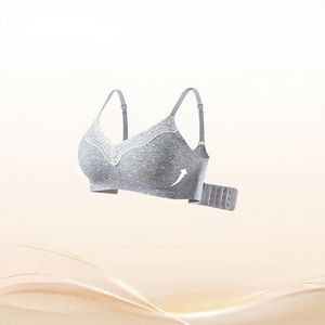 <span class=keywords><strong>Sujetador</strong></span> sin aros y sin costuras <span class=keywords><strong>para</strong></span> mujer, estilo floral pequeño y fresco, con copa fija, efecto push-up, estilo Pure Desire, ideal <span class=keywords><strong>para</strong></span> combinar en capas. - Product Image 5