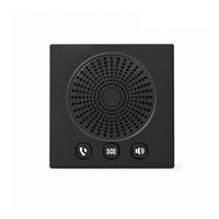 Téléphone robuste SOS mains libres SIP/VoIP, boîte d'appel d'urgence pour banque intérieure, système de téléavertissement d'urgence étanche pour extérieur, système SIP IP