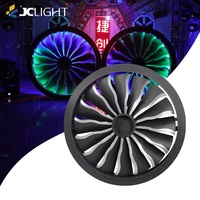 Efecto de escenario Rotación Ventilador grande Led Matrix Luces Fondo Pixel Efecto Dj Disco Bar Luz para Night Club