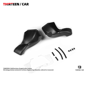 Cucharas de fibra de carbono seco, entrada de aire mate, sistema de decoración Interior, capó de motor de fibra de carbono para BMW M3 M4 G87 G80 G82 - Product Image 1