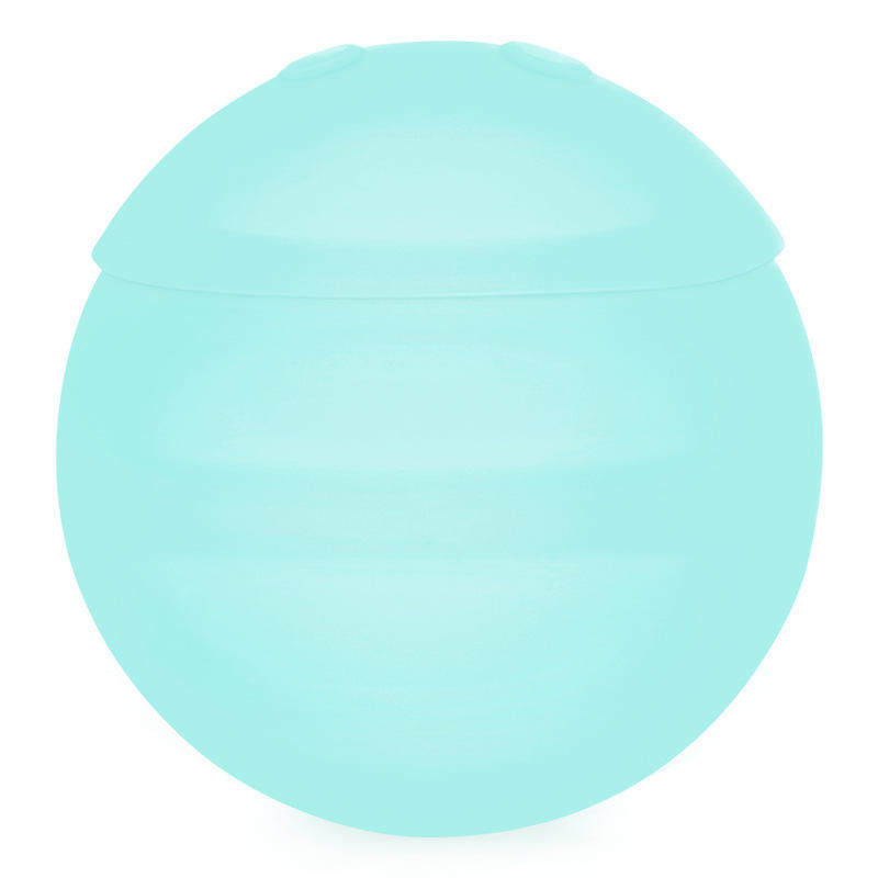 Translucent blue-green