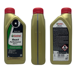 Líquido <span class=keywords><strong>de</strong></span> <span class=keywords><strong>Frenos</strong></span> con Garantía <span class=keywords><strong>de</strong></span> Calidad a Base <span class=keywords><strong>de</strong></span> Glicol DOT4 ISO4925 Versión Europea 1 Litro 160E3C 4008177199295 para <span class=keywords><strong>Castrol</strong></span> React - Product Image 4