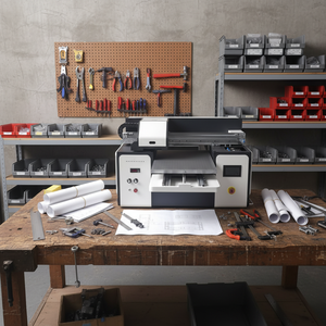 Imprimante UV numérique à plat automatique A2 avec tête d'impression XP600, garantie 1 an, pour l'impression de ballons de skateboard, de <span class=keywords><strong>tennis</strong></span> et de golf - Product Image 1