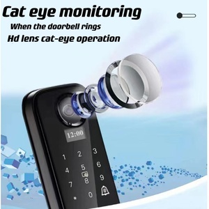 New tuya Wifi ứng dụng từ xa mở khóa hai chiều bằng giọng nói liên lạc thông minh khóa vân tay mật khẩu wifi khóa kỹ thuật số - Product Image 6