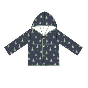 <span class=keywords><strong>Manteau</strong></span> <span class=keywords><strong>matelassé</strong></span> imprimé personnalisé pour garçons <span class=keywords><strong>Manteau</strong></span> rembourré épais Veste de Noël à capuche à manches longues pour garçons - Product Image 2