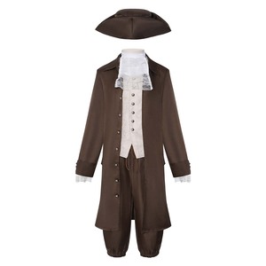 Disfraz de Presidente Washington para Hombre, Estilo Medieval, Victoriano, Pirata, Colonial, para Fiesta de Halloween, MDEC-070 - Product Image 1