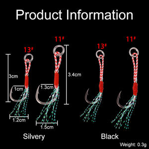 Leurres <span class=keywords><strong>de</strong></span> pêche crochet Triple force plaque <span class=keywords><strong>de</strong></span> <span class=keywords><strong>fer</strong></span> plume crochet unique en acier à haute teneur en carbone crochet <span class=keywords><strong>fort</strong></span> pour la pêche - Product Image 4