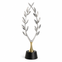 Trophée Métallique 6 Styles Or Argent Bronze Couronne de Boissons Design Infini Art Sport Affaires Cérémonie Cadeaux Personnalisés de Bienvenue