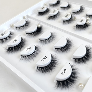 Full Strip <strong>Lashes</strong> Factory Wholesale Fluffy Volume Natural Eyelashes Vendors Customize <strong>Lash</strong> Packaging 12mm Mink Eyelashes - Product Image 5