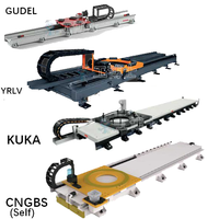 Fournisseur professionnel de bras robotique industriel KUKA KR 300-2 PA à 5 axes, palettiseur avec rail linéaire et piste, IP65, charge utile de 2150 kg