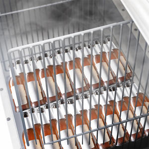 Ticari şişe soğutucu 14.61 kübik Feet süpermarket yatay dondurucu otomatik Defrost yatay buzdolapları - Product Image 6