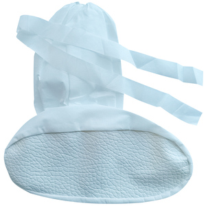 <span class=keywords><strong>MDR</strong></span> 2017/745 stivaletti chirurgici monouso personalizzati antiscivolo copriscarpe copriscarpe SMS con strisce e suola in PVC - Product Image 1