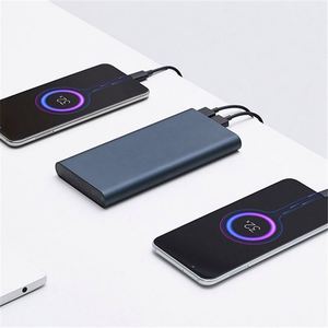 Batería Externa Impermeable de Polímero de Litio de 10000 mAh, Doble USB Tipo C, Carga Inalámbrica, Carga Rápida, Tendencia Actual - Product Image 3