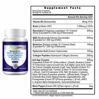 Capsules NAD+ Vente Directe Usine Complément NAD 60 Comprimés Énergie Cellulaire Vieillissement Sain OEM ODM Étiquette Privée Personnalisée Vrac