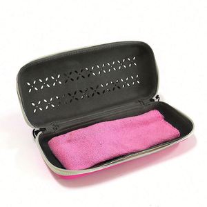 Custom Size Sports Travel Towel Case PU Smooth Microfiber EVA Storage Case Disposable Compressed Features Oxford Silk Protection - Product Image 2