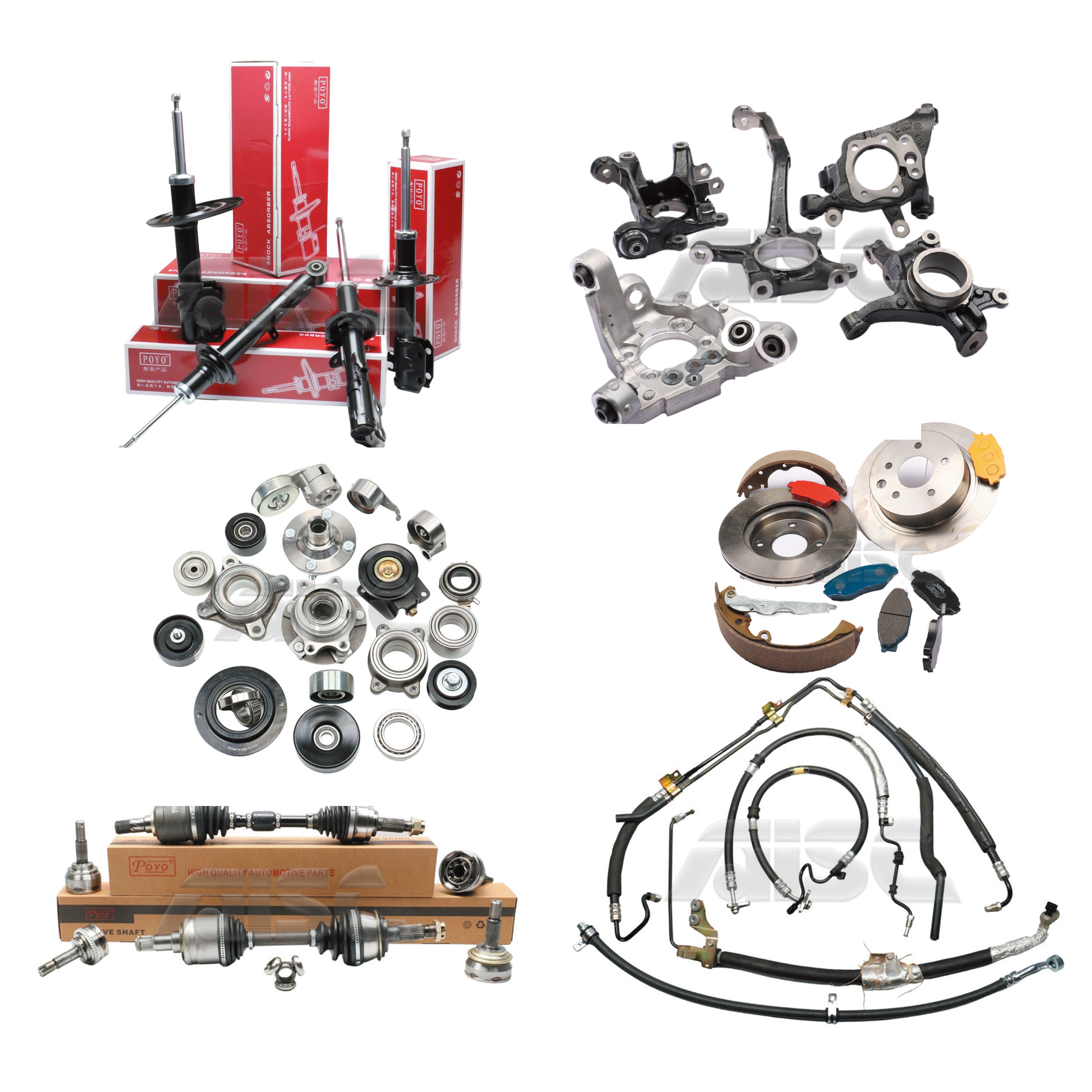 トヨタ フロントアクスル ガスケットキット 04434-60051 AISC Auto Parts 04434-60051 0443460051フロントオイルシール
