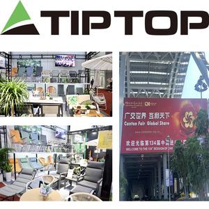 เก้าอี้สแตนเลสแบบซ้อนได้พร้อมผ้าเท็กซ์ไทล์ เก้าอี้กลางแจ้ง เก้าอี้สวน - Product Image 4