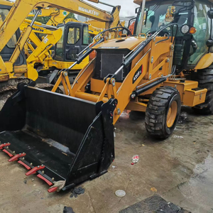 Chargeuse-pelleteuse sur pneus d'occasion chinoise bon marché CAT 420F 420F2 avec boîte de vitesses, pompe et moteur, haute qualité, bon prix en vente - Product Image 3