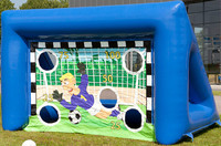 Jeu de fléchettes de football gonflable mini Justfun JFSG-11 avec installation facile