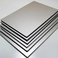 Revestimiento de Paredes, Paneles Compuestos de Aluminio con Recubrimiento de PVDF y PE, Alucobond, para Fachadas Interiores y Exteriores