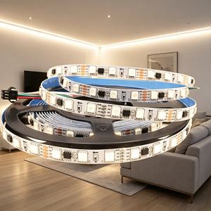 Tira de LED RGB 5050 Inteligente y Programable, TM1914 IC, 60 LED/m, Luz de Cuerda de Píxeles de Color de Ensueño con Transmisión Continua por Puntos de Interrupción - Product Image 5